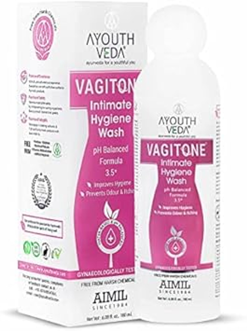 Avoka Naturals Ayouthveda Vagitone Intimate Hygiene Wash -180ml