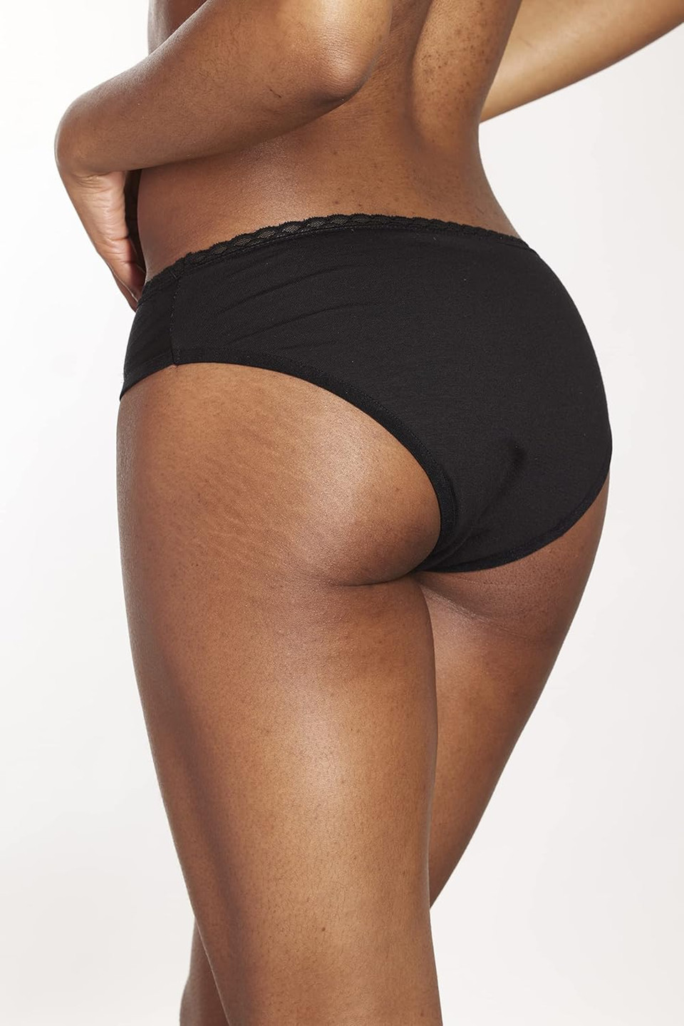 Love & Green LG Ecological Washable Menstrual Shorty Size XS Abundant Flow Black Love & Green LG Ecological Washable Menstrual Shorty Size XS Abundant Flow Black