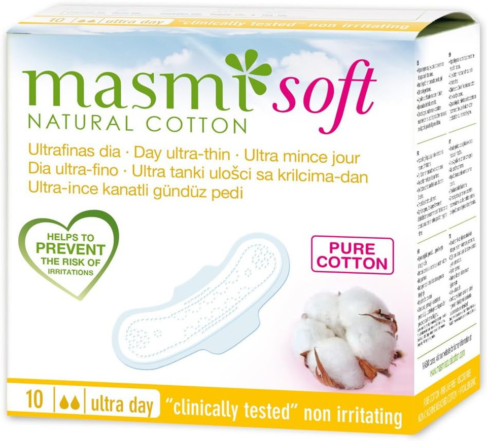 Masmi Soft Pure Cotton Ultra-Thin Day Sanitary Towels