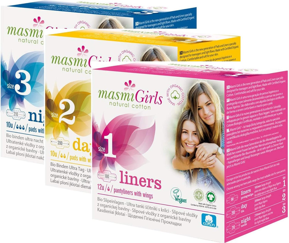 Masmi Girls Set - Day & Night and Pantyliners