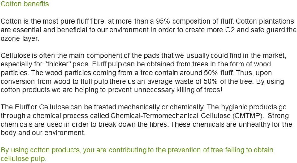 2 x 10 Organic Teen First Period Night Pads with Wings, Biodegradable, Individually Wrapped. Masmi