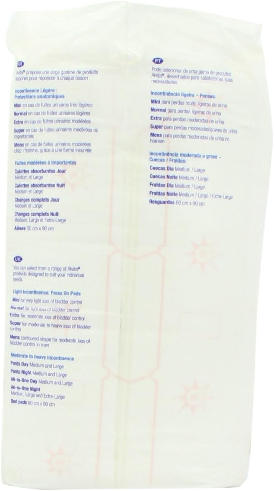 Alvita Incontinence All in One Medium Extra Day Pants Pack of 24