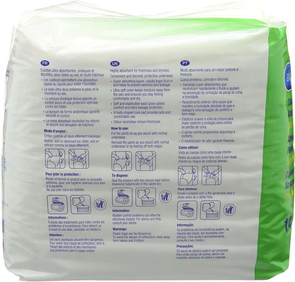 Alvita Incontinence Absorbent Day Pant Super Large x 14 Pants