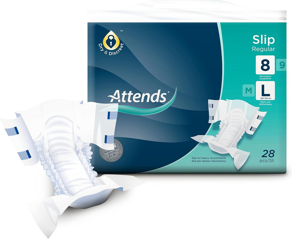 Attends Slip Regular 8 Large Slips