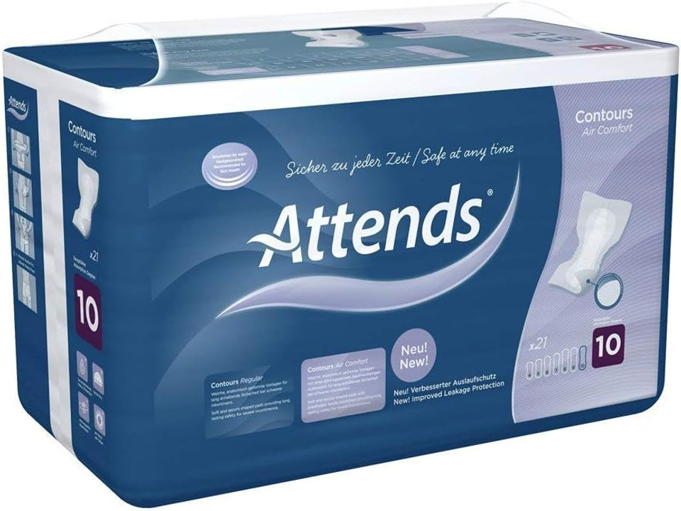 Attends Contours Air Comfort 10, 21 Piece
