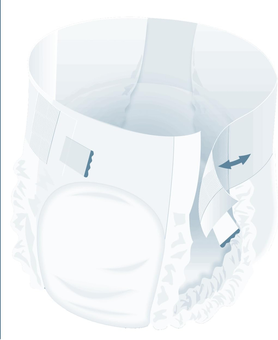 Attends Adjustable 10 Large (3300ml) 21 Pack Incontinence Protection