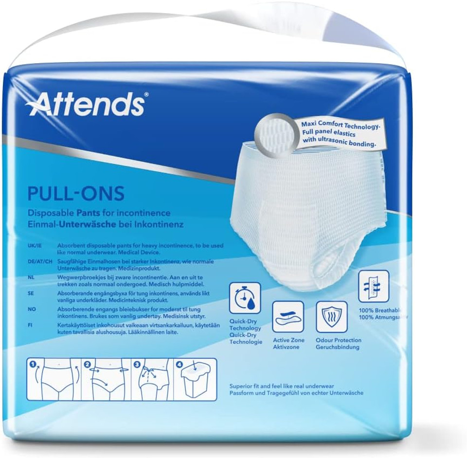 Attends Pull-Ons 10 Large (2100ml) 14 Pack Incontinence Protection