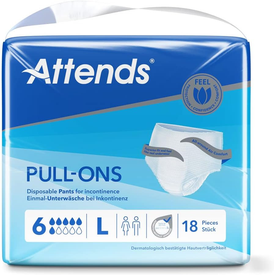 Attends Pull-Ons 6 L (1 x 18 Pieces)