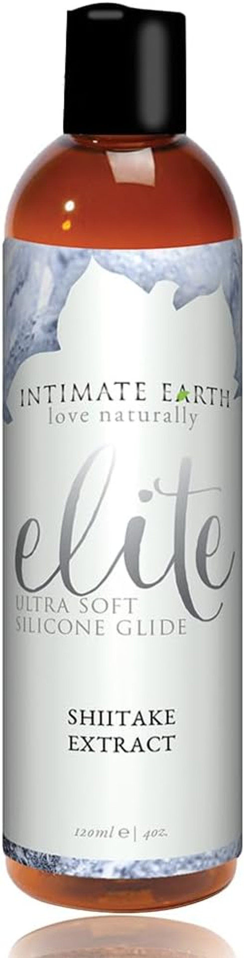 Intimate Earth Elite Shiitake Silicone Glide, 4 Fl.Oz (120 mL)