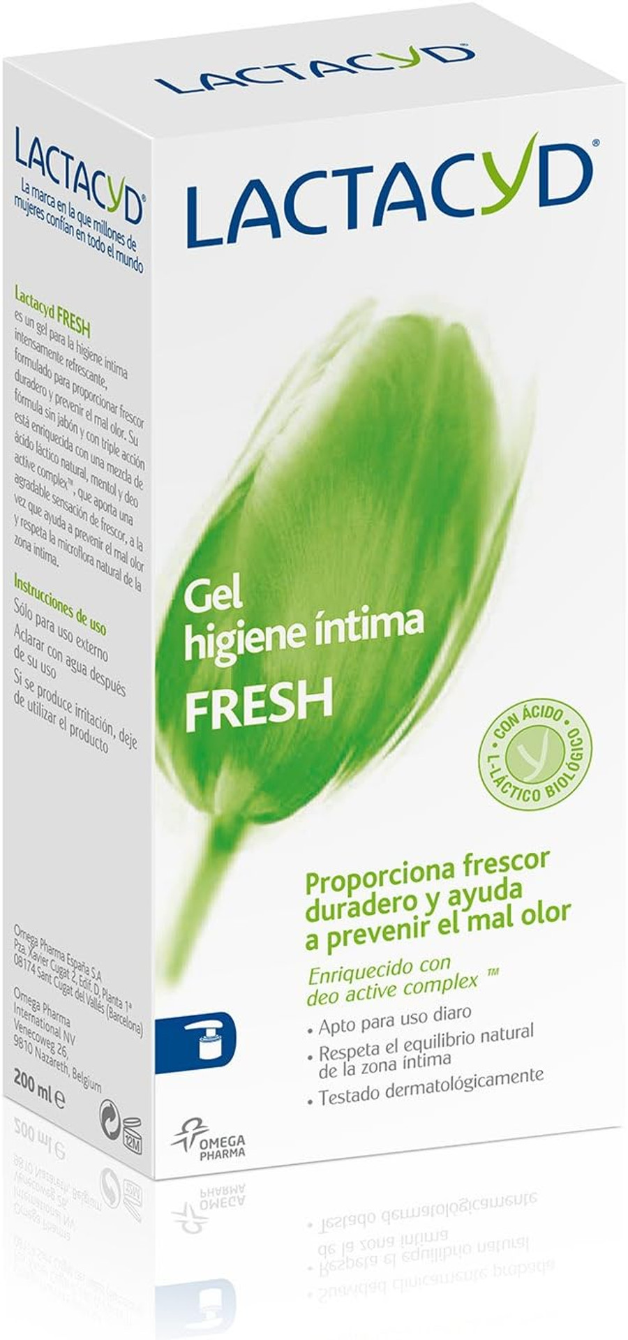 Lactacyd Fresh Intimate Hygiene Gel, 200 ml