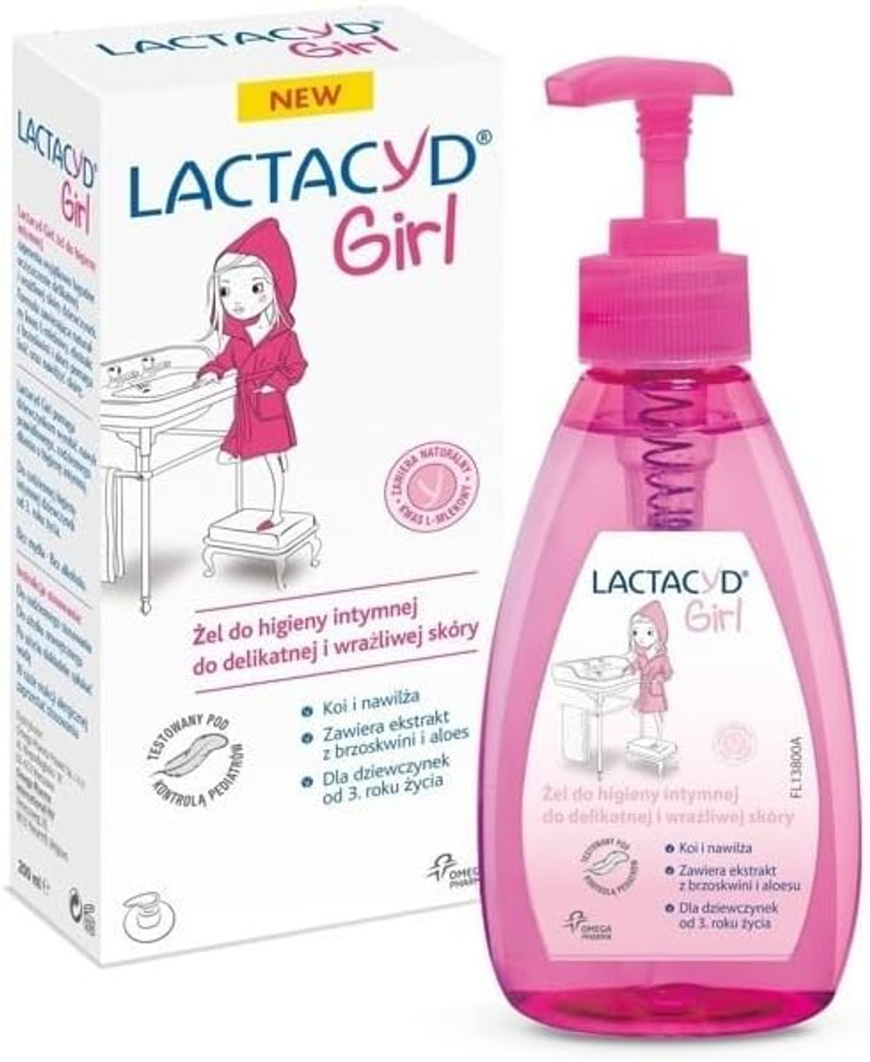 Lactacyd Girl Ultra Mild Intimate Cleansing Gel 200ml