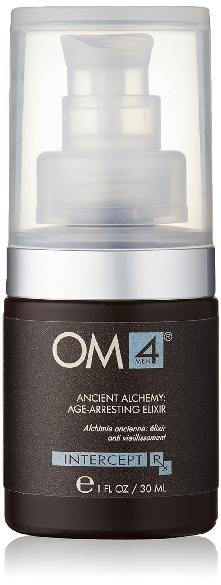 Organic Male Om4 Intercept: Ancient Alchemy Age-Arresting Elixir Serum, 1.0 Oz