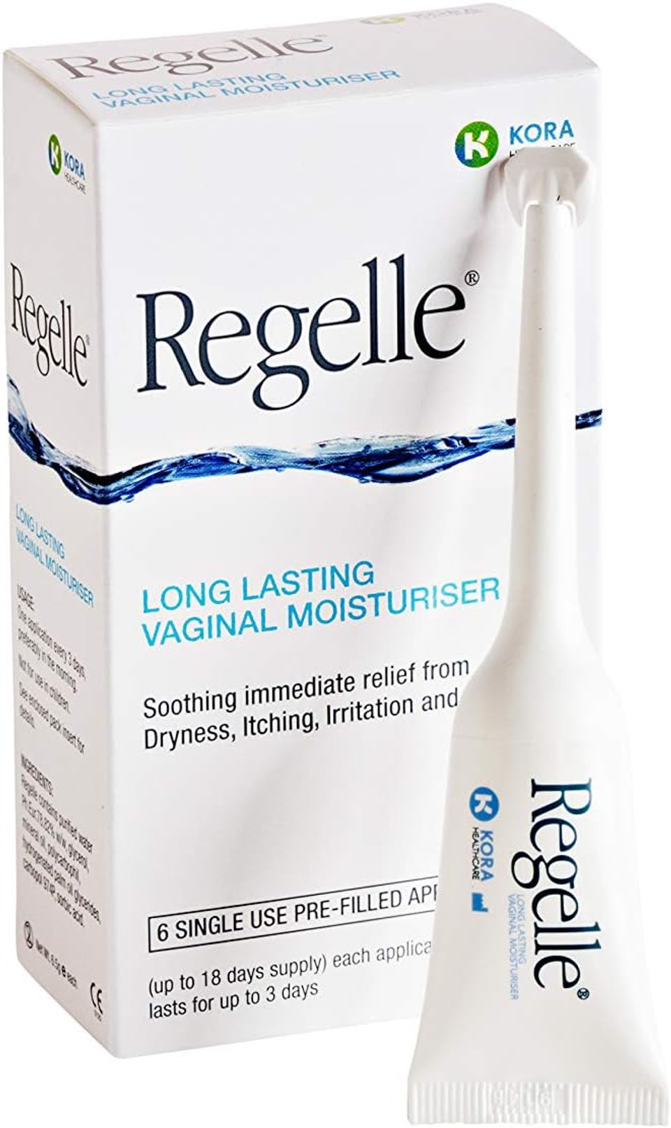 Regelle Vaginal Moisturiser - Pack of 6 Tubes Regelle Vaginal Moisturiser - Pack of 6 Tubes