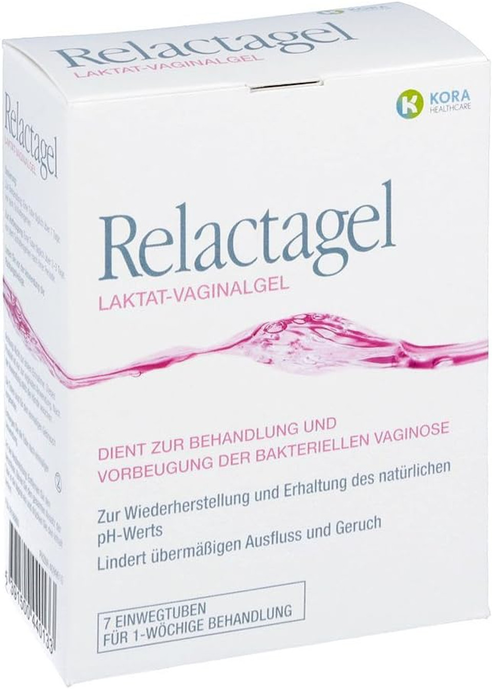 Relactagel Lactate Vaginal Gel 5m Tubes - Pack of 7