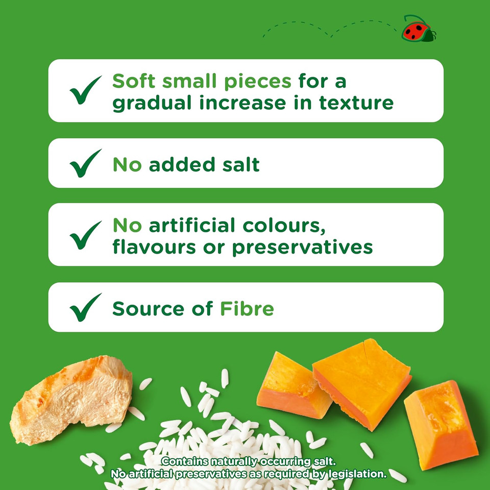 Cow & Gate Tomato Ham & Pasta Baby Food Meal Jar 8+ Months 200g