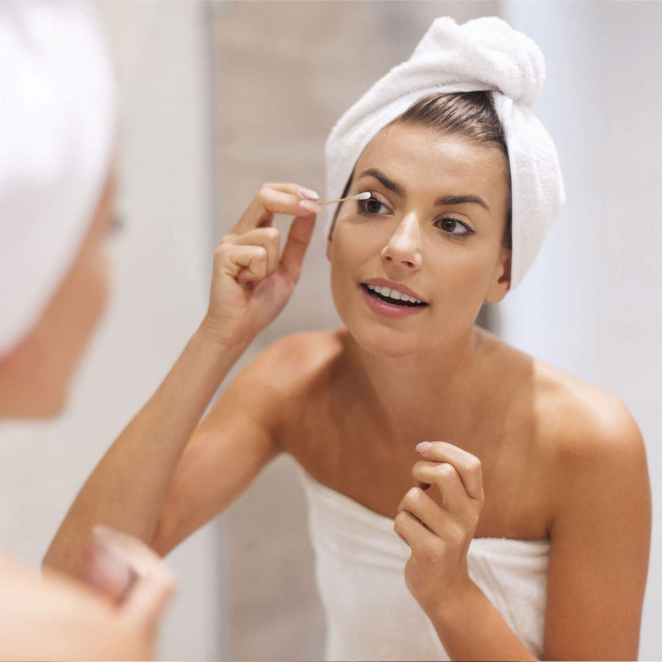 400 Bamboo Cotton Buds | Q Tips | Ear Sticks | Cotton Swab | Wooden Cotton Bud | Eco Friendly Cotton Buds| Ear Buds Cotton | Biodegradable Cotton Buds | Bamboo Earbuds | Wooden Ear Buds | Bambaw