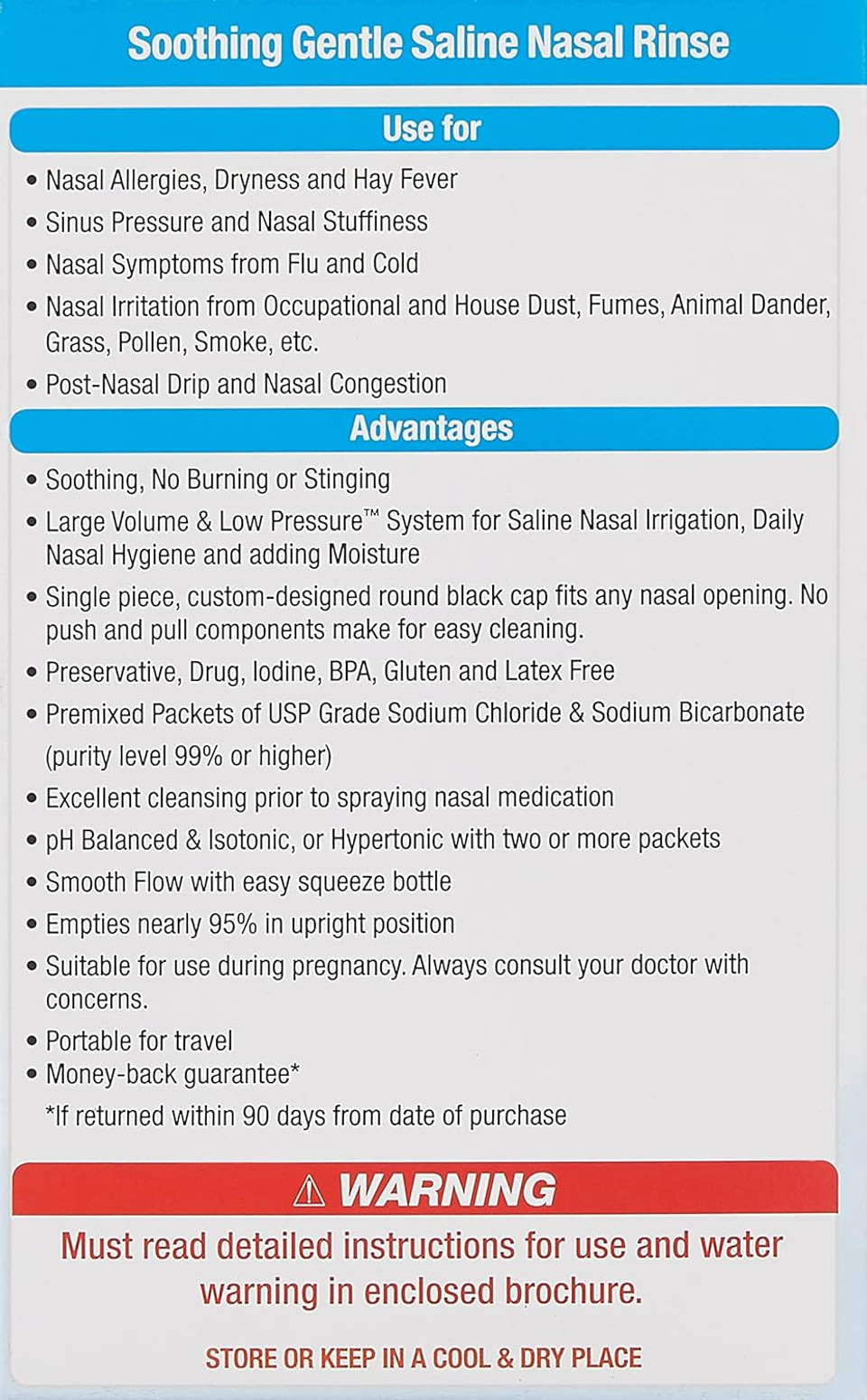 Neilmed Sinus Rinse Ped Starter Kit