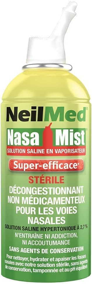 NeilMed NasaMist Hypertonic Saline Spray (Pack of 2)