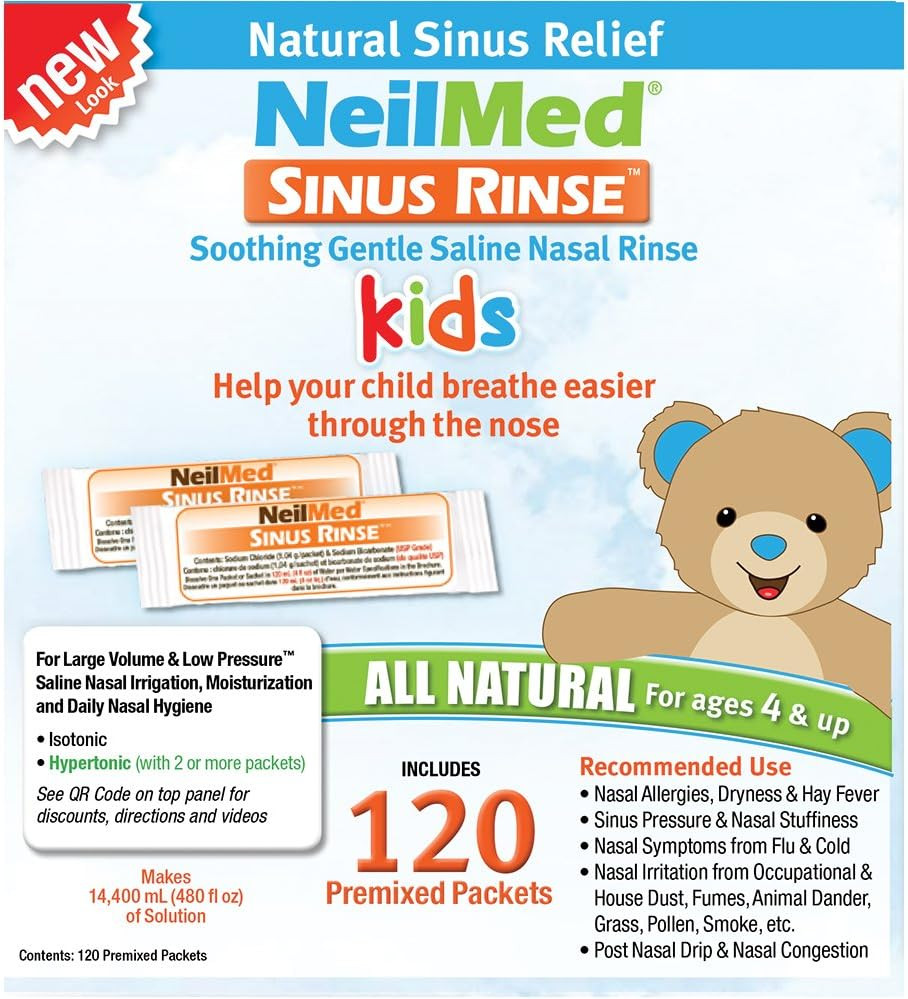 Neilmed Neilmed Sinus Rinse Premixed Pediatric Packets, 100 each