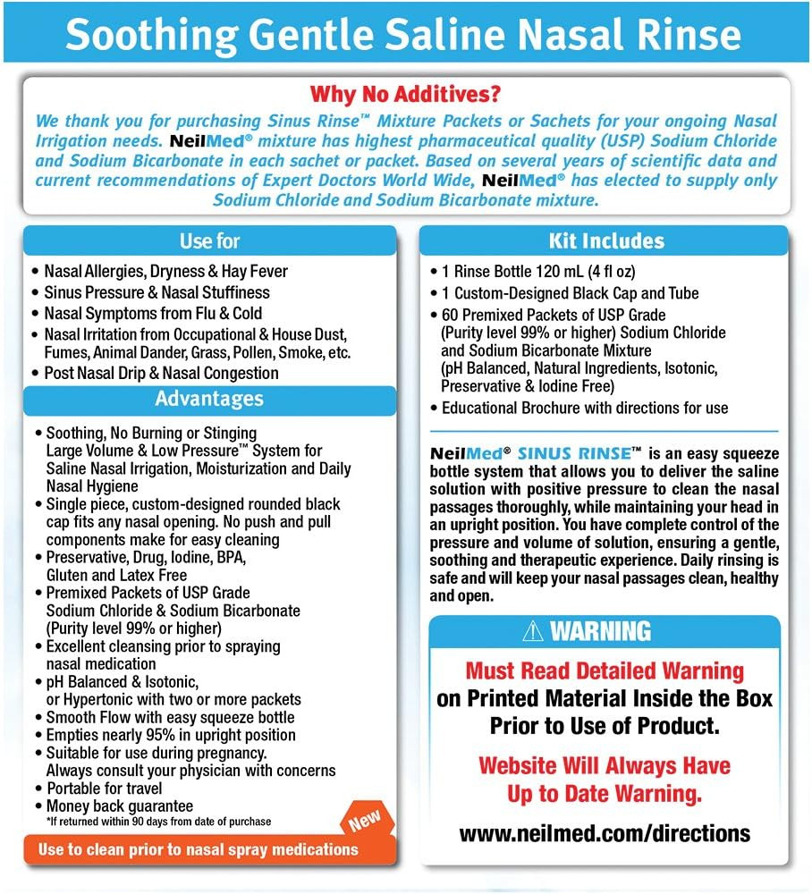 Neilmed Neilmed Sinus Rinse Premixed Pediatric Packets, 100 each