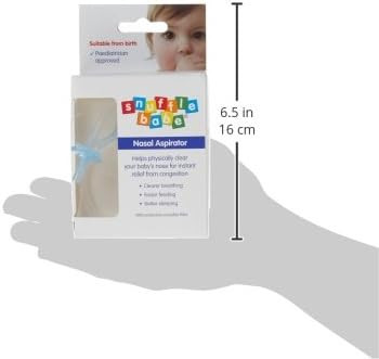 Snufflebabe Baby Nasal Aspirator (Pack of 2)