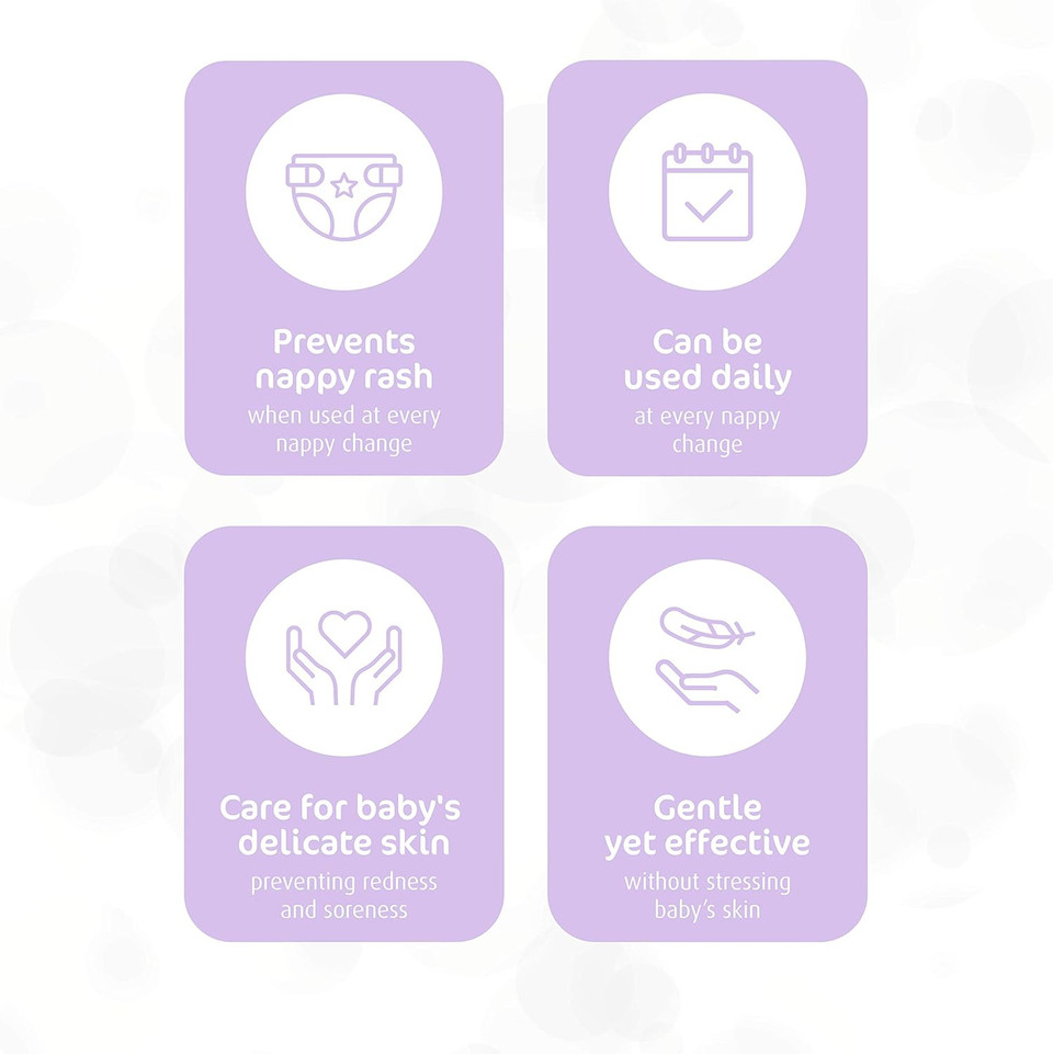 Sudocrem® Care & Protect Nappy Cream - Triple Care Ointment Protects Against Nappy Rash, 100g (Pack of 1)