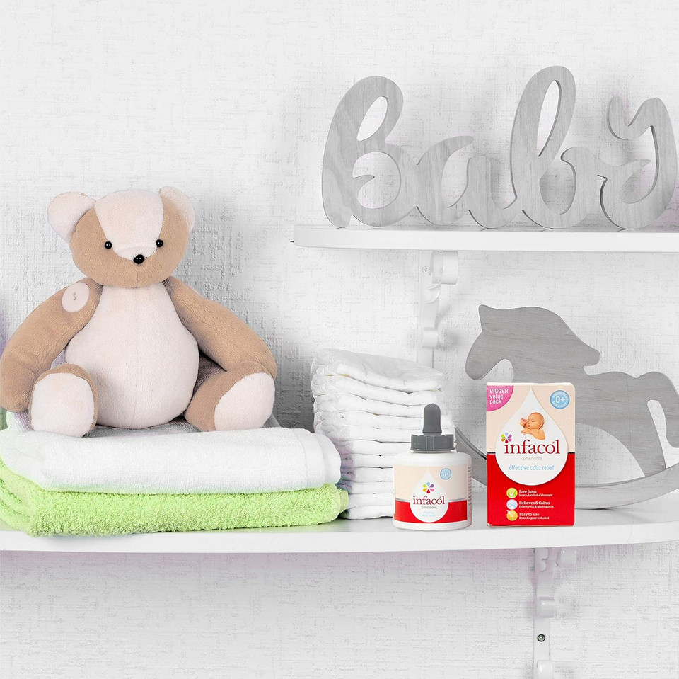 Infacol & Sudocrem New Born Bundle | Includes Infacol Colic Drops 85ml + Sudocrem Antiseptic Healing Cream 125g | Colic relief for babies and Nappy Rash Cream