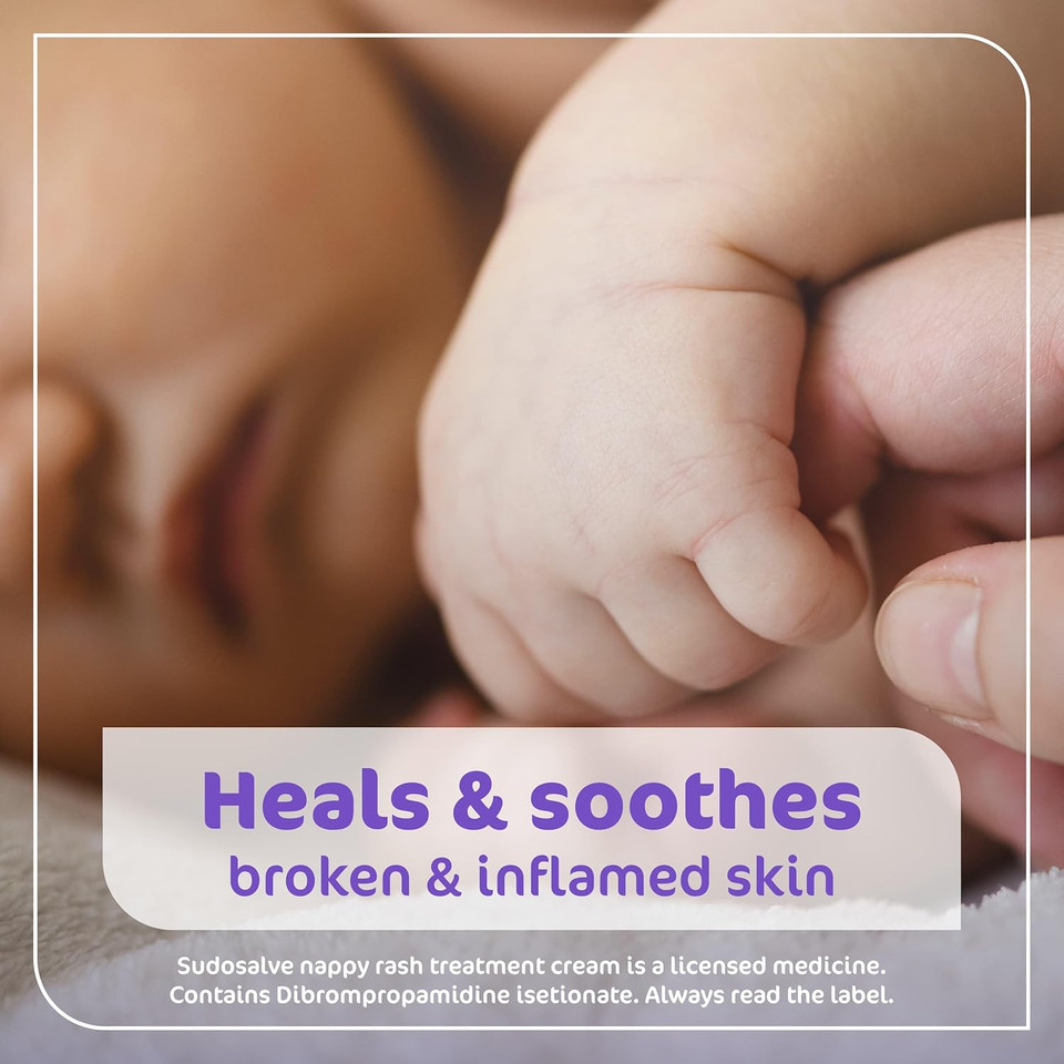 Sudocrem Sudosalve Nappy Rash Bundle | New from | Includes 1x 25g Sudosalve Nappy Rash Treatment Cream and 1x 30g Care & Protect