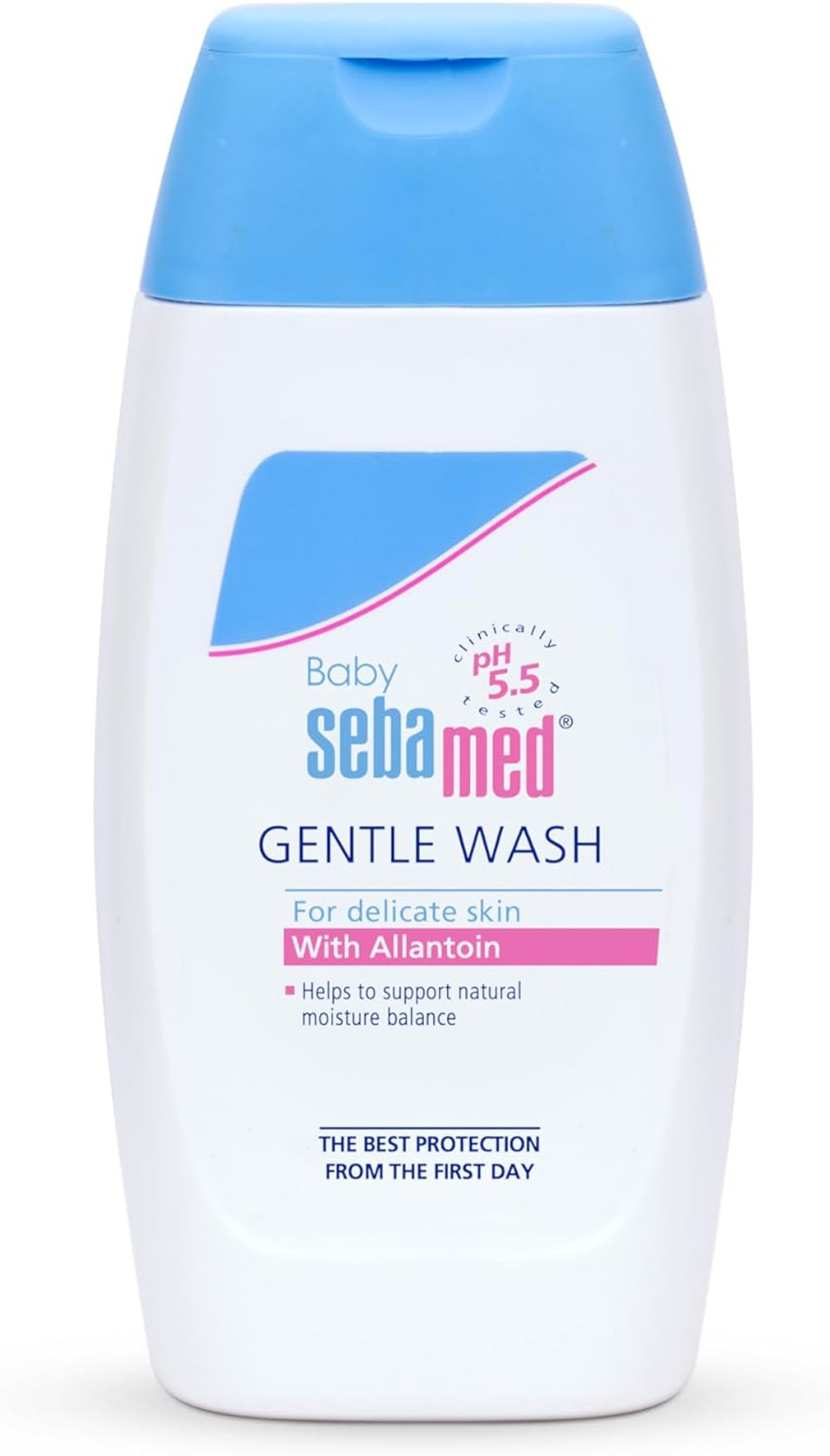 Sebamed Baby Bath Time Set | Includes Gentle Wash, Bubble Bath, Body Lotion and Hooded Towel in Colourful Gift Box