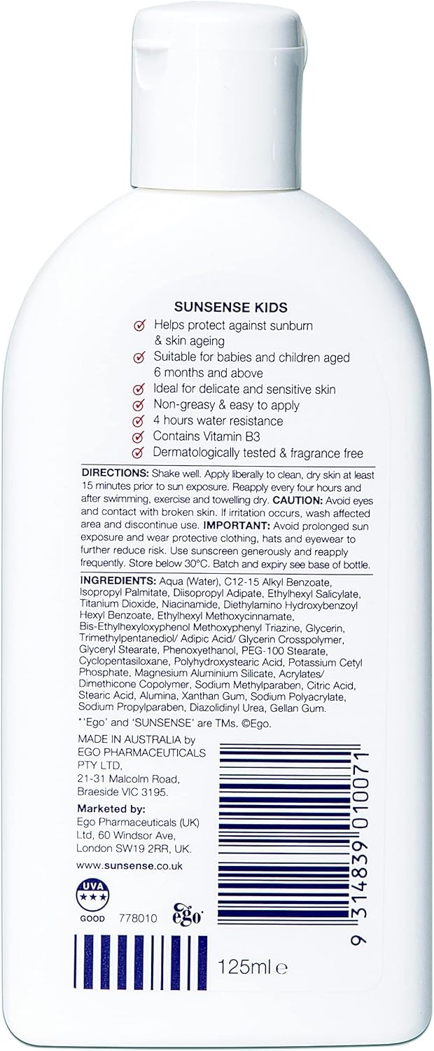 SunSense Kids SPF50+, Childrens Sunscreen