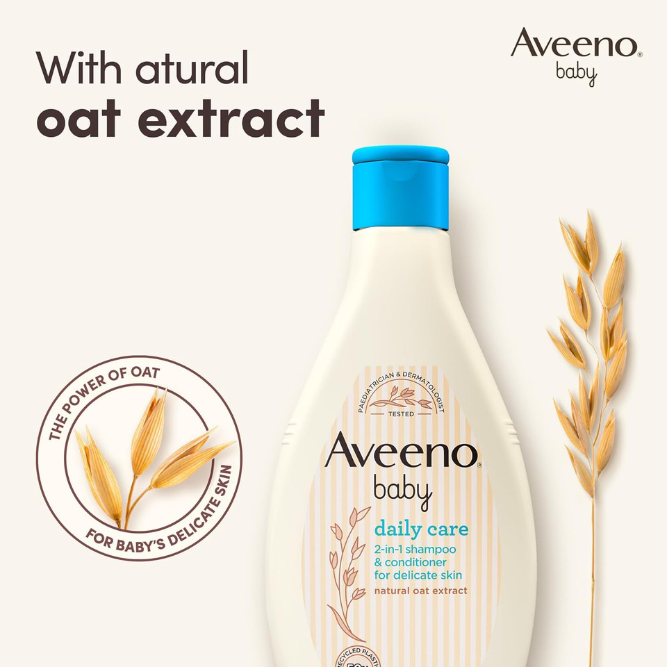 Aveeno Baby Daily Care 2-in-1 Shampoo and Conditioner 250 ml