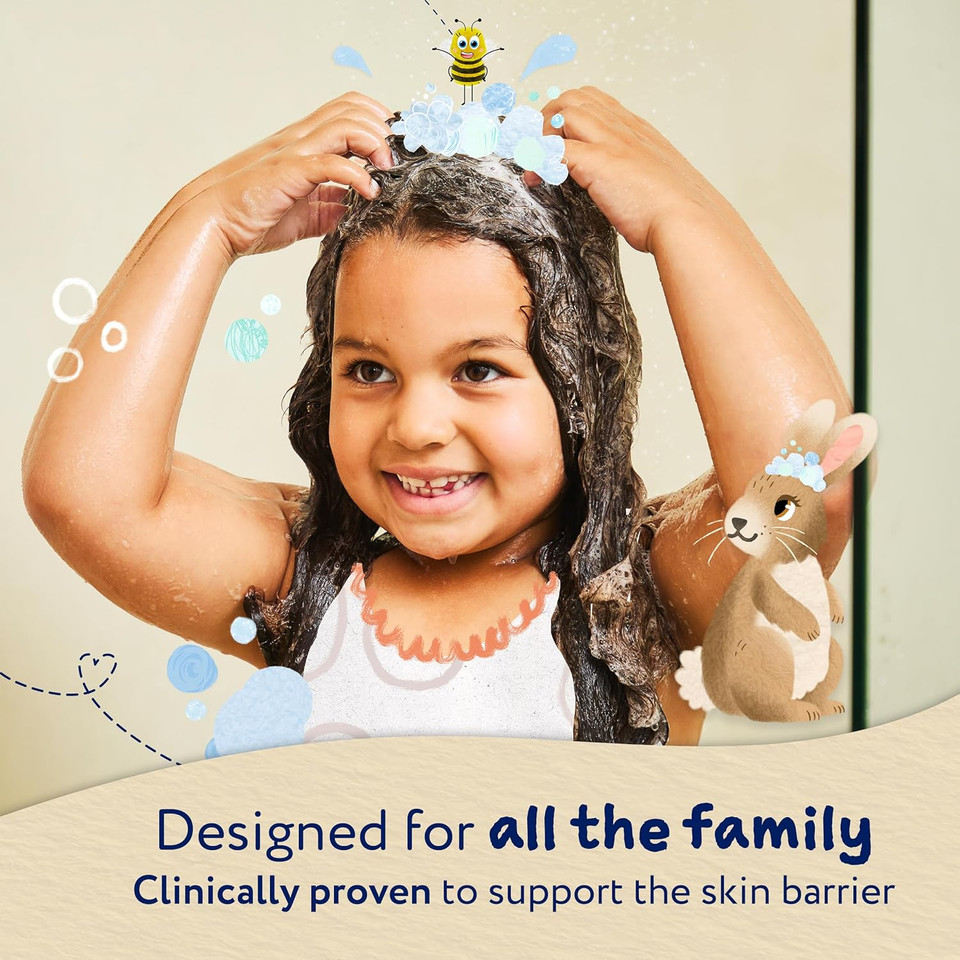 Childs Farm OatDerma Hair Shampoo, Fragrance and Tear Free, Soothing for Sensitive Skin and Scalp, Baby, Kids, 250ml