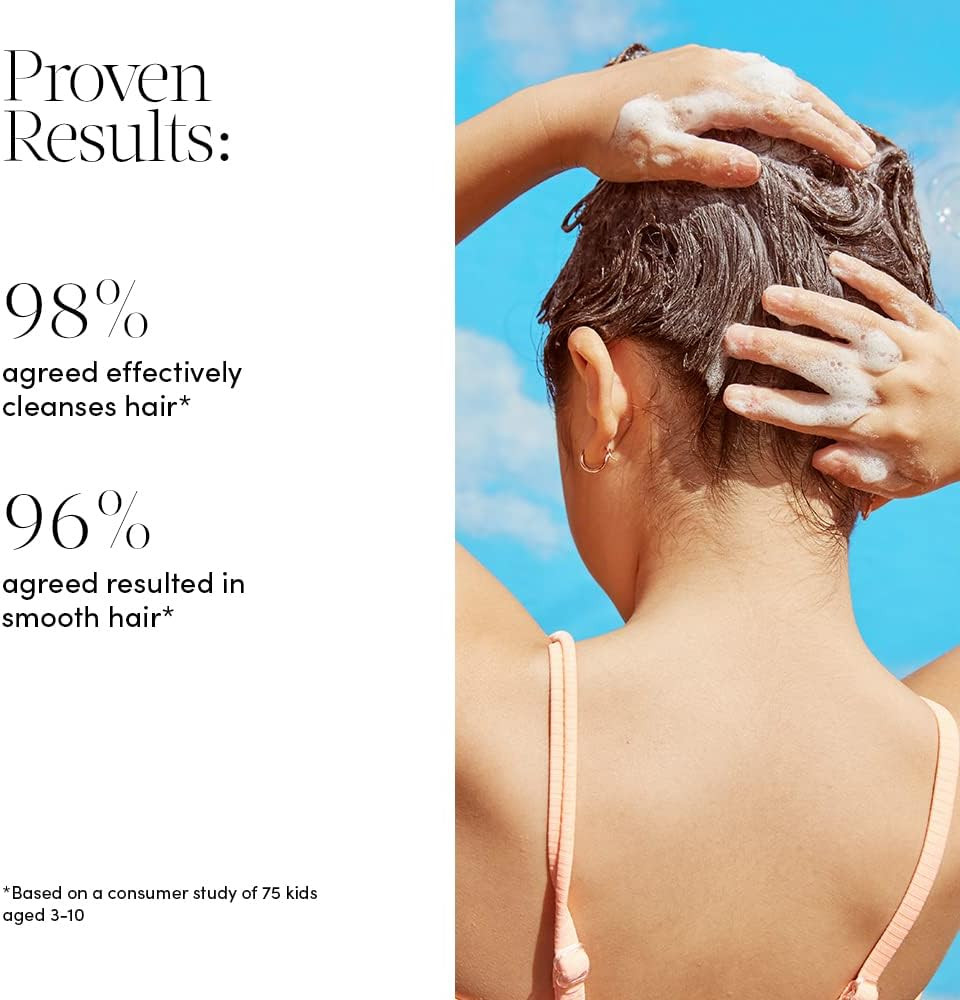 Evereden Kids Shampoo - Detangling, 200ml | Kids Haircare | Clean and Non-Toxic Ingredients