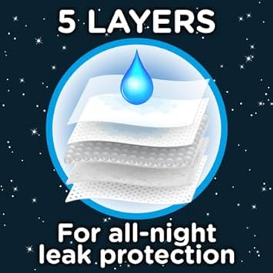 HUGGIES DryNites, Pyjama pants, Boys 4-7 Years (17-30KG) , 64 x bedwetting pants, Up to 100% Leak Free Nights HUGGIES DryNites, Pyjama pants, Boys 4-7 Years (17-30KG) , 64 x bedwetting pants, Up to 100% Leak Free Nights