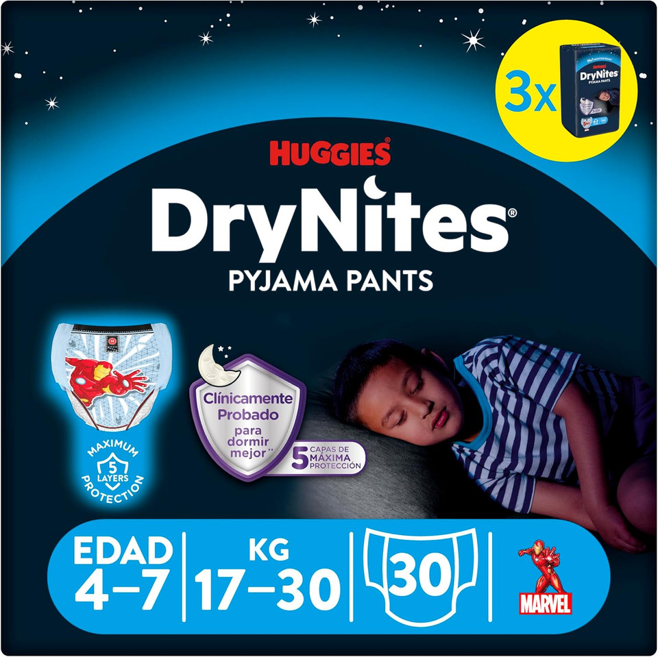54 Huggies DryNites 8-15 Years Jumbo Girl Dry Nites Panty Nappies