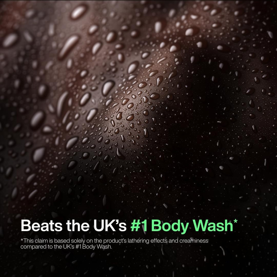 INEOS Skin Science - All Day Freshness With Provitamin B5 Body Wash Geranium + Mint - With SkinActiv Cooling Tech - Plant Powered 300ml