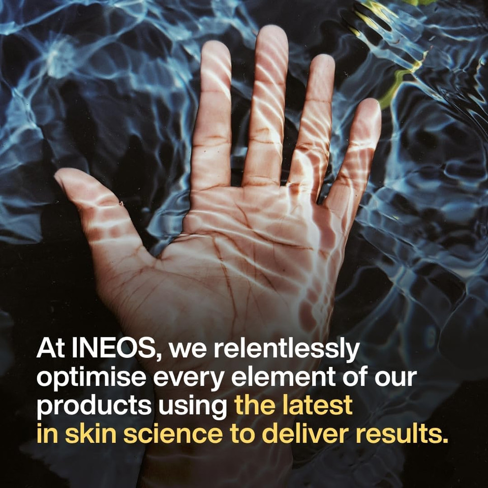 INEOS Skin Science - With Provitamin B5 Hand Wash Mandarin + Sandalwood - With SkinActiv Cooling Tech - Plant Powered 500ml