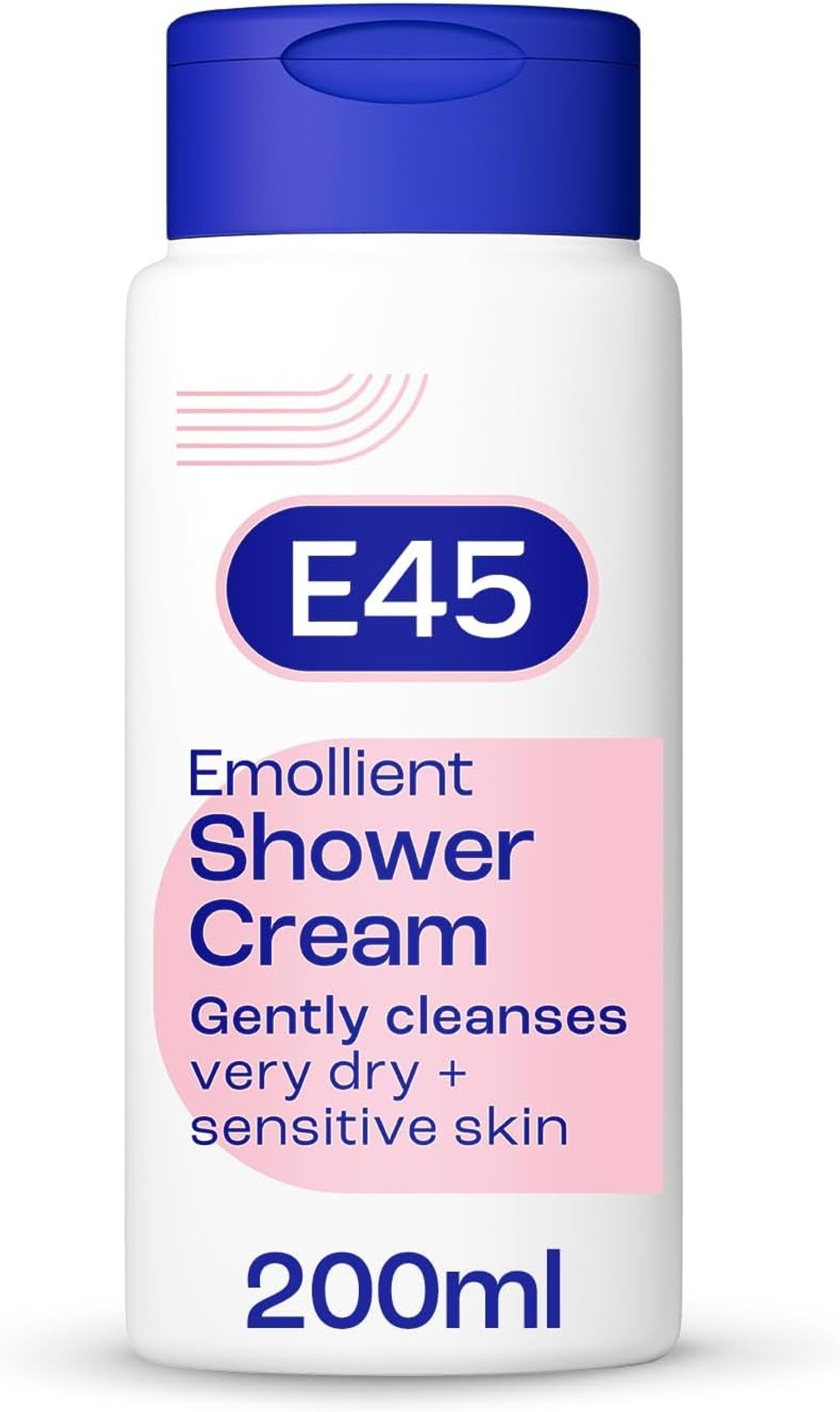 E45 Shower Cream for Dry, Sensitive, and Itchy Skin - Moisturising Body Wash for Men and Women - Helps Maintain Skin pH - Suitable for Eczema and Dermatologically Tested - 200 ml E45 Shower Cream for Dry, Sensitive, and Itchy Skin - Moisturising Body Wash for Men and Women - Helps Maintain Skin pH - Suitable for Eczema and Dermatologically Tested - 200 ml