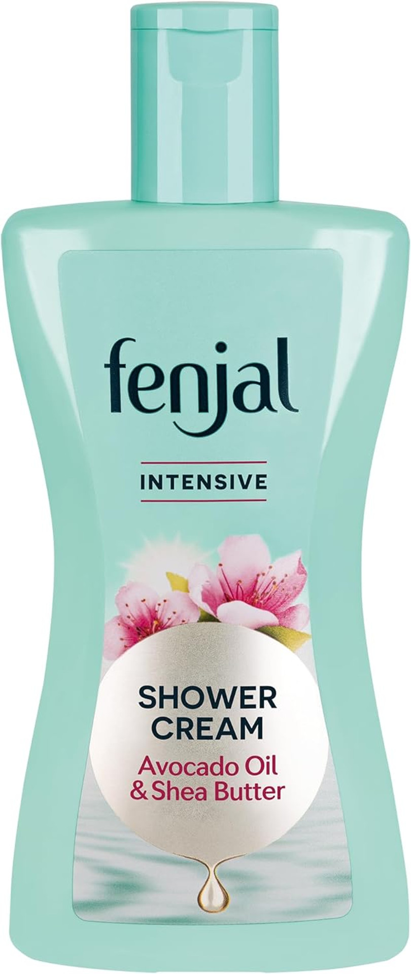 Fenjal Intensive Body Shower Creme, Exfoliating, Brighter & Nourished Skin, Bergamot & Vanilla, 200 ml