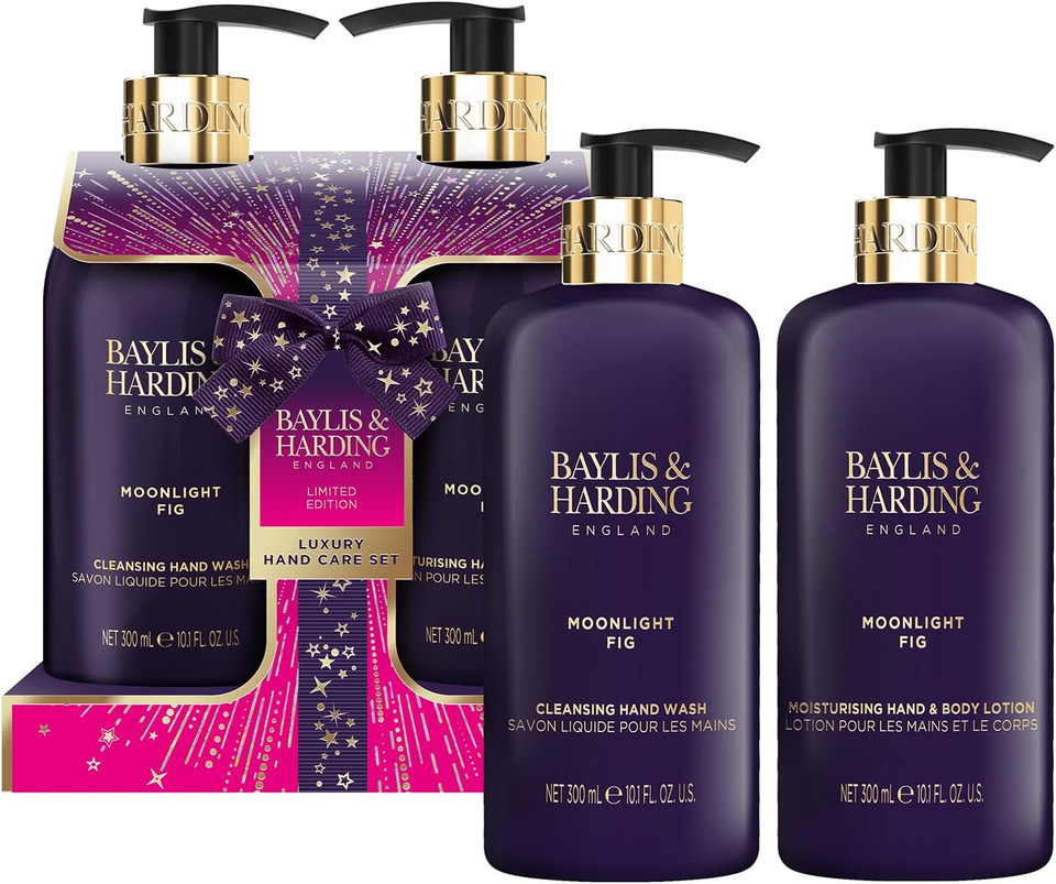 Baylis & Harding Moonlight Fig Luxury Hand Care Gift Set (Pack of 1) - Vegan Friendly