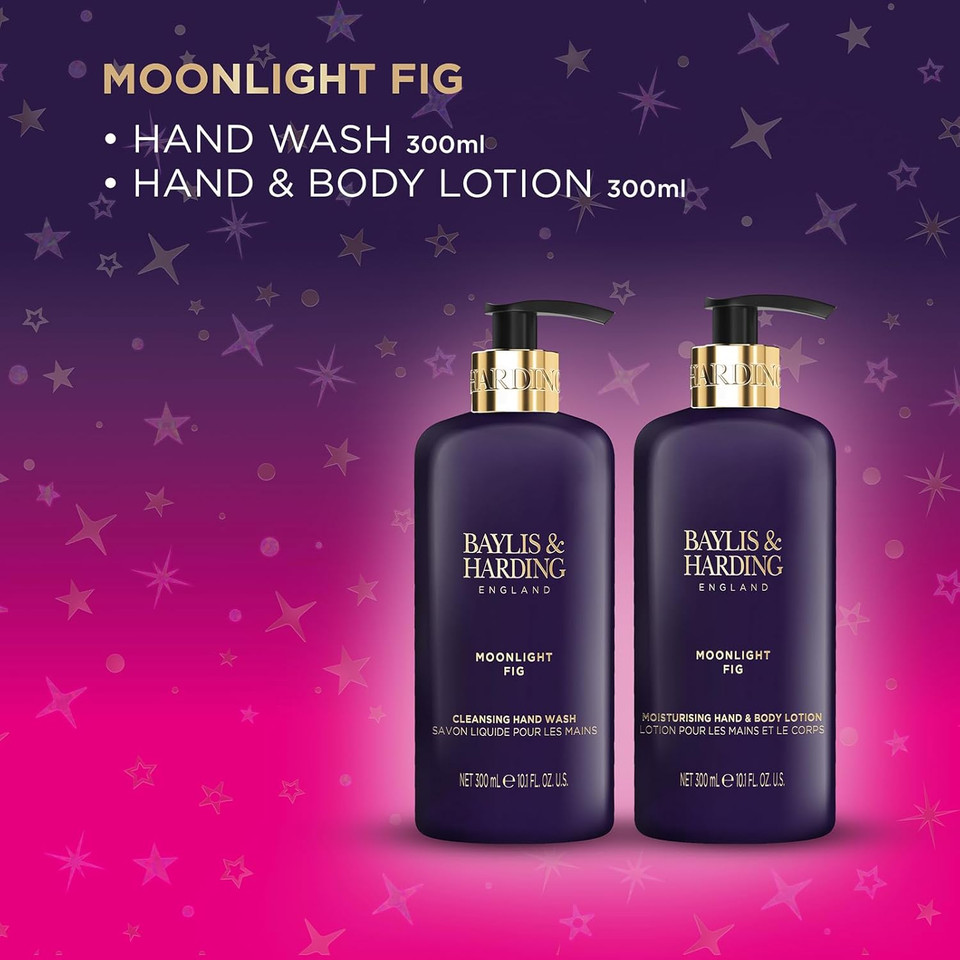 Baylis & Harding Moonlight Fig Luxury Hand Care Gift Set (Pack of 1) - Vegan Friendly