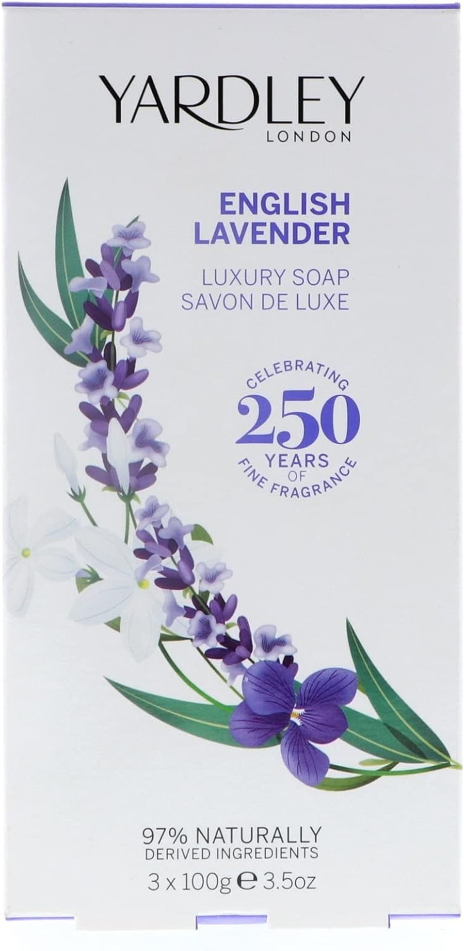 Yardley English Lavender Of London 3 Luxury Soaps