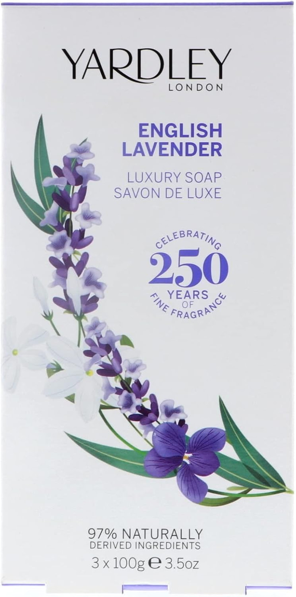 Yardley English Lavender Of London 3 Luxury Soaps