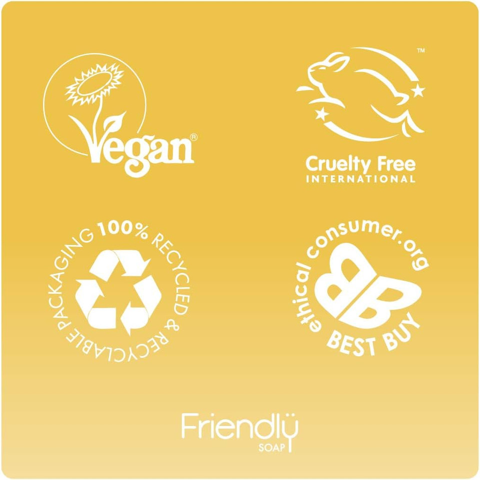 Friendly Soap Handmade Natural Tea Tree & Turmeric Soap (Case of 6)