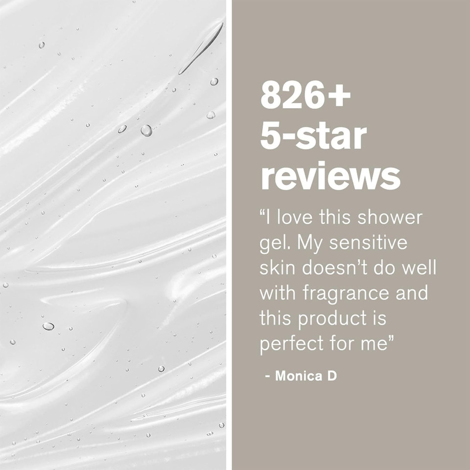 Green People Fragrance Free Shower Gel - SLS, Paraben & Alcohol Free - Hypoallergenic, Vegan, Natural & Organic, 200ml