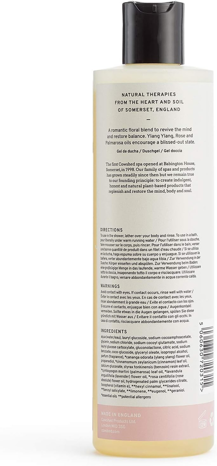 Cowshed Indulge Blissful Bath & Shower Gel, 300ml