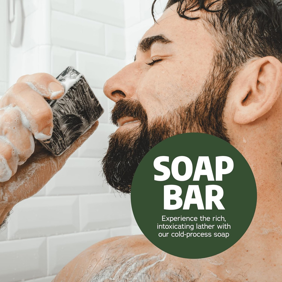 Dr. Squatch Men's Natural Bar Soap Made from Natural Oils - 3 Pack - Cold Process Soap with No Harsh Chemicals - Fresh Falls, Rainforest Rapids, Cool Fresh Aloe (3 Pack)