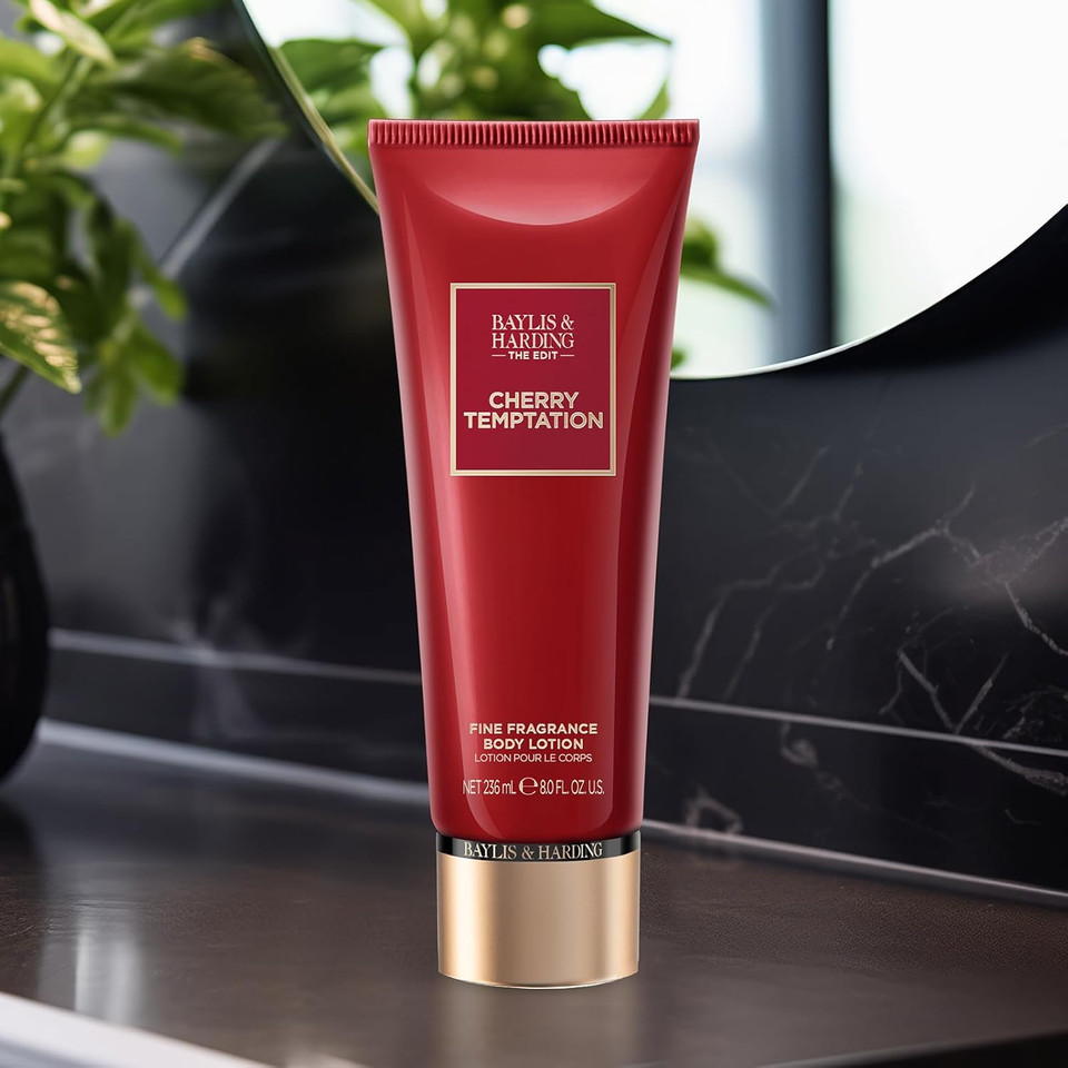 Baylis & Harding The Edit Cherry Temptation Body Lotion, 236 ml (Pack of 1)