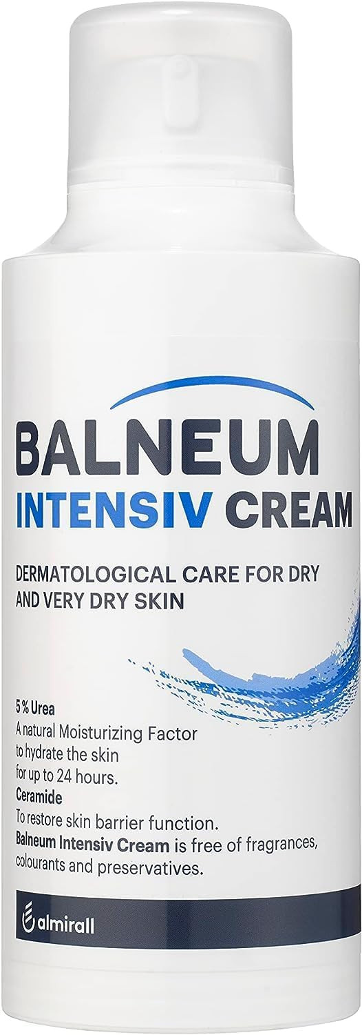 Balneum Intensiv Cream - Daily Moisturising Body Cream for Very Dry Skin and Dry Skin Conditions, Fragrance-Free & Preservative-Free Moisturiser, Intensive Hydration, 50g