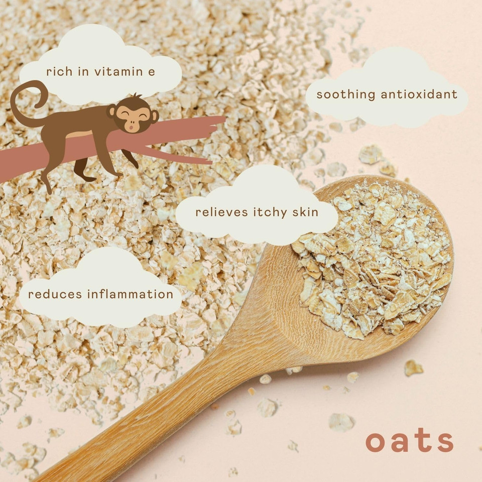 Nala's Baby Body Butter | Award-winning | 98% Natural | Dermatologically-tested and Paediatrician-approved | Soothing Oat | Vegan | Nalas Baby